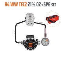 Regultor R4 WW TEC2 21% O2 G5/8, stage set s manometrem