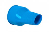 Zpstn maneta typu "lahev" silikon - standardn velikost 15,5-21 cm modr
