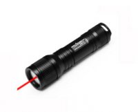 Mini svtlo D560-RL s ervenm laserem