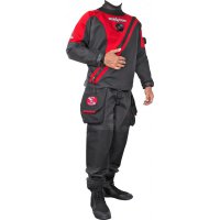 Trilaminátový suchý oblek Solo MG RED Test Team, velikost L
