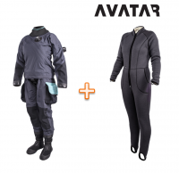 Dámský suchý oblek Avatar + podoblek Avatar za polovinu!