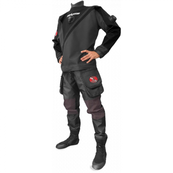 Trilaminátový suchý oblek Solo T-Pro, černý