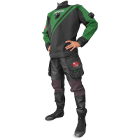 Trilaminátový suchý oblek Solo T-Pro, zelený