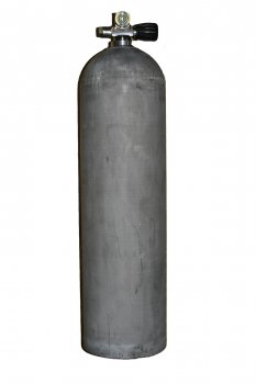 Láhev tlaková 11,1 L (200 bar) - S80 + SM ventil levý a záslepka