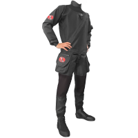 Trilaminátový suchý oblek Solo MG 2022 černý